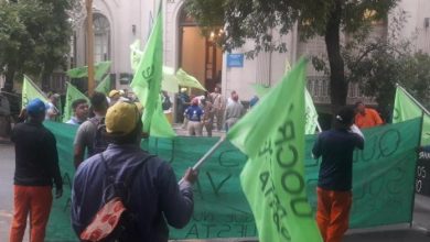 Photo of Manifestación de UOCRA por el despido de trabajadores