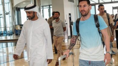 Photo of Llegó: Messi se sumó a la concentración de Argentina en Abu Dhabi