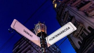 Photo of Serrat inauguró un paseo que lleva su nombre y el de su amigo Roberto Fontanarrosa