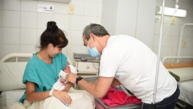 Photo of Génesis, la primera bebé que nació en Rosario en 2023