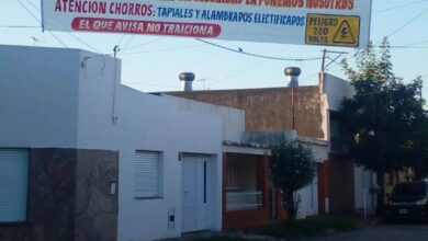 Photo of Muros electrizados: «El que avisa no traiciona», el mensaje de un vecino de Santa Fe