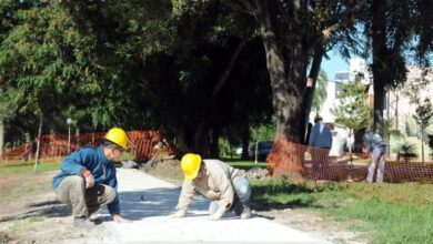 Photo of Avanzan las obras de remodelación de la plaza Chaplin y el Paseo Escalante