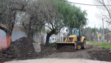 Photo of Avanzan las obras de pavimentación y desagües en barrio San José